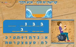 משחק איש תלוי קריעת ים סוף פרשת בשלח